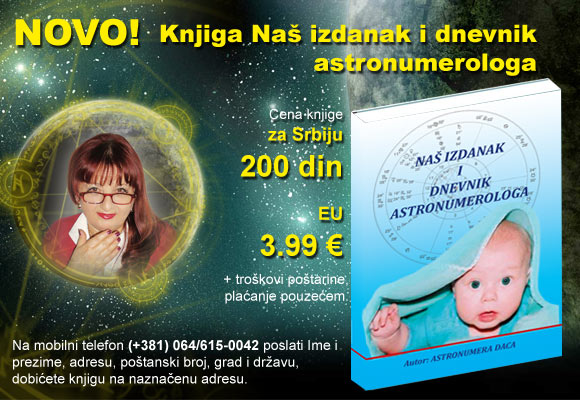 Naš izdanak i dnevnik Astronumerologa Naš izdanak i dnevnik Astronumerologa