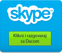 razgovaraj sa Dacom preko Skype-a uživo